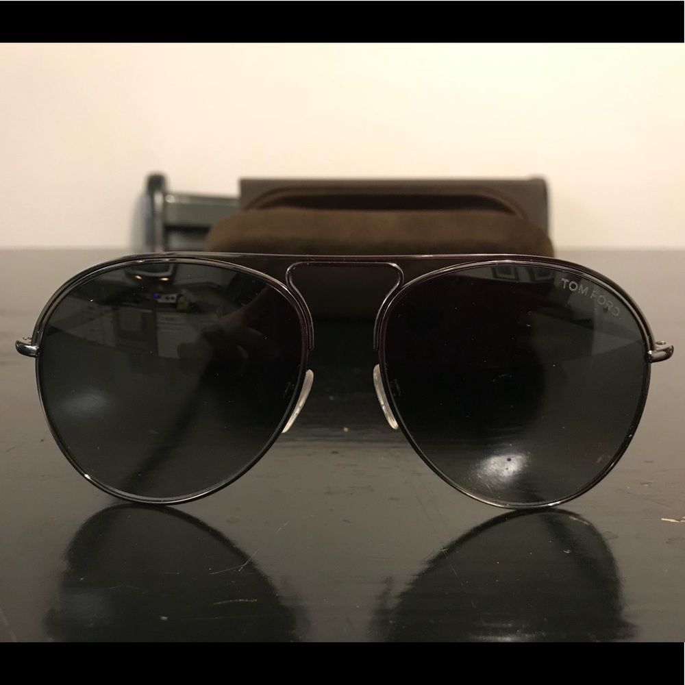 NIB Authentic Tom Ford “Cody” Aviator Sunglasses